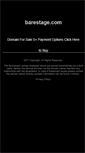 Mobile Screenshot of barestage.com